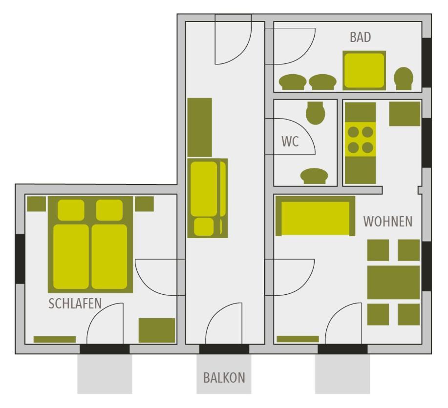 Hus24 Aparthotel Schroecken Luaran gambar